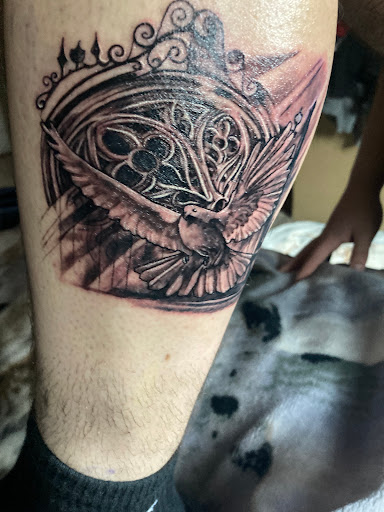 Explore tattoo ideas for dark skin guys, creative tattoo ideas in Albuquerque, available at Blacklist Tattoo Parlour Tattoo Shop in Albuquerque