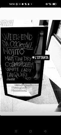 L'OTTANTA (cambio location) à Ghisalba menu