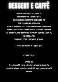 Urban Food & Beverage à Trontano menu