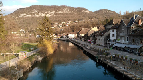 BATEAU BLEU DU CANAL à Chanaz