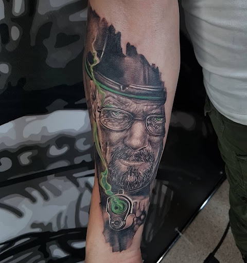 Explore bottom leg tattoo ideas, creative tattoo ideas in Ambler, available at Tattoo GalaxyAmbler Piercing & Custom Tattoos