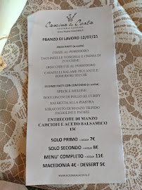 Restaurant HOSTARIA CASCINA LA COSTA à Fino Mornasco (la carte)