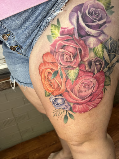 Explore small moon tattoo ideas, creative tattoo ideas in Omaha, available at Black Squirrel Omaha