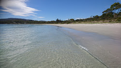 Fotografie cu White Beach cu long bay