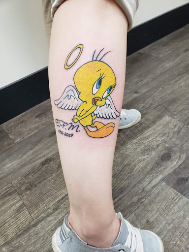 Explore small crow tattoo ideas, creative tattoo ideas in Fairfield, available at Part of Me Tattoo