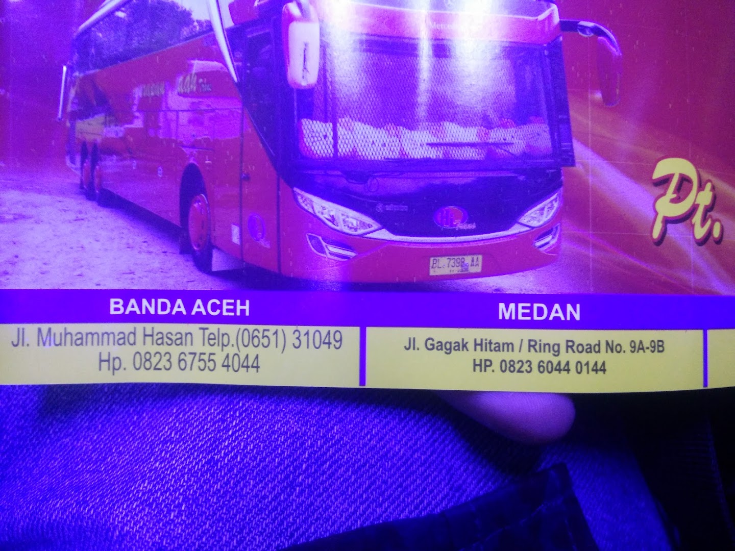 Loket Bus Harapan Indah Photo