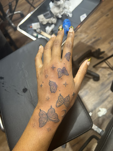 Explore cover up tattoo ideas male forearm, creative tattoo ideas in Miami Beach, available at Salvation Tattoo Lounge