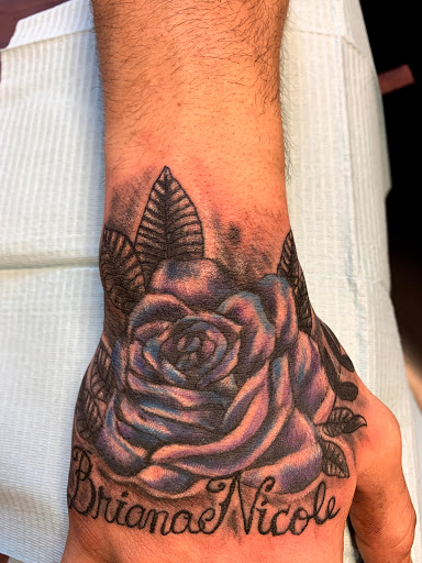 Explore papa bear tattoo ideas, creative tattoo ideas in Seymour, available at American Gypsy Tattoo Corp.