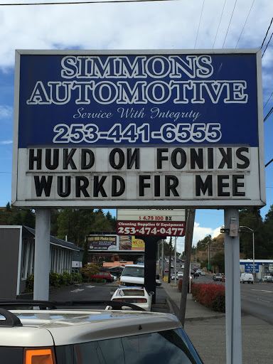 Auto Repair Shop «Simmons Automotive», reviews and photos, 5601 S Proctor St, Tacoma, WA 98409, USA