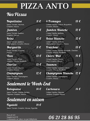 PIZZA ANTO à Bastia