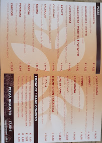 Menu du Panificio Il Forno à Nicolosi
