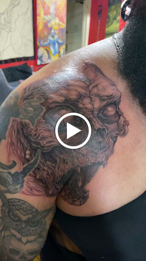 Explore jekyll and hyde tattoo ideas, creative tattoo ideas in Bronx, available at Dudes Tattoos