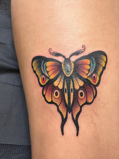 Explore lower arm sleeve tattoo ideas, creative tattoo ideas in Hinesville, available at House of Ink Tattoos