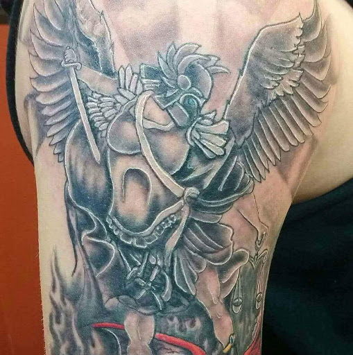 Tattoo Shop «American Ink & Iron Tattoo Company», reviews and photos, 47 Mountainside Village Pkwy #105, Jasper, GA 30143, USA