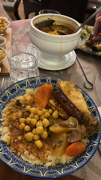 Plats et boissons du La Gazelle Clichoise restaurant marocain à Clichy - n°2