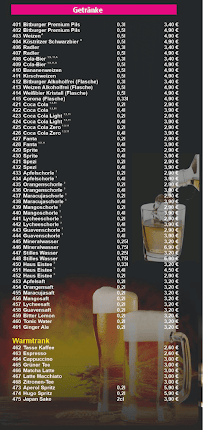 Wang's Kitchen à Darmstadt carte