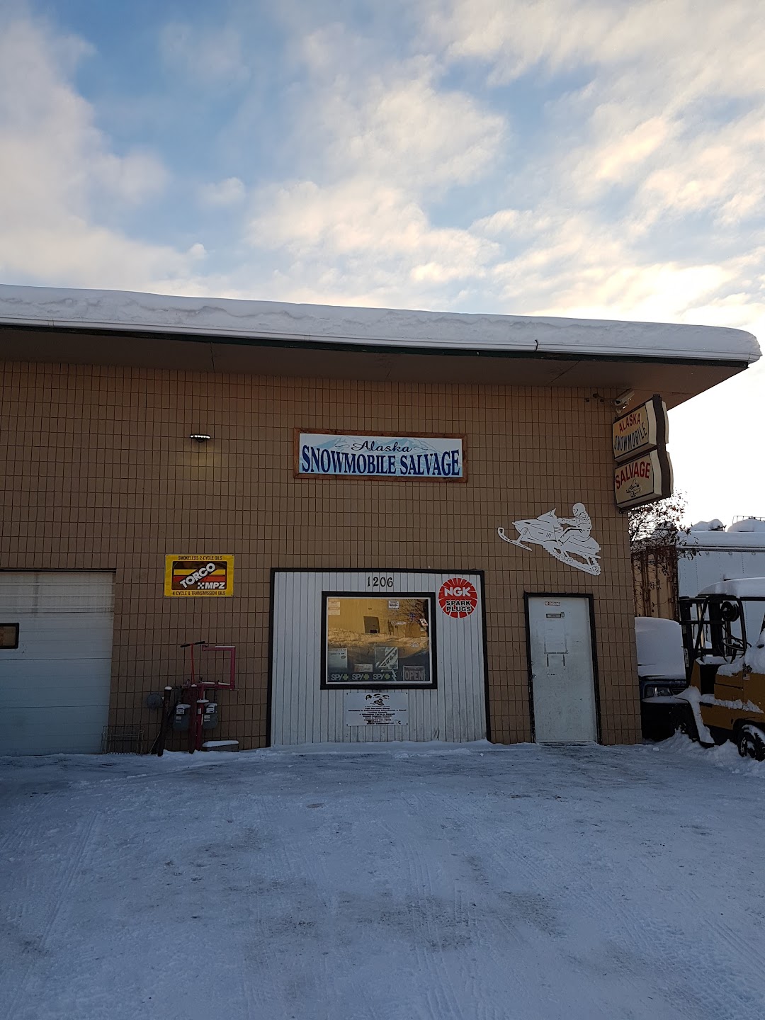 Alaska Snowmobile Salvage