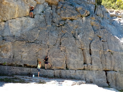 Site d'escalade de la Fauconnière à Pontarlier