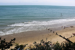 Photo de Shanklin Beach,Luccombe End avec un rivage spacieux