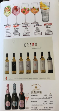 Riva Ristorante à Sipplingen menu