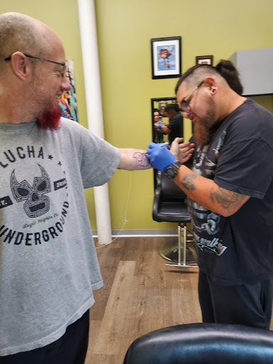 Explore tattoo ideas initials, creative tattoo ideas in Warrensburg, available at FrankenBeans Tattoo Studio