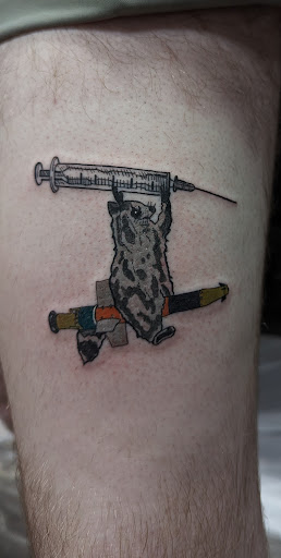 Explore bookish tattoo ideas, creative tattoo ideas in Katy, available at Family Tattoo Studio