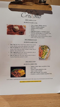 Restaurant Cristallo Bottega e Bistrò di Rasia dal Polo Paolo D. à Trissino (la carte)