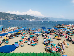 Fotografie cu Spiaggia Santa Margherita Ligure zona parțial reamenajată