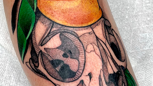 Explore tattoo ideas inner bicep, creative tattoo ideas in Indianapolis, available at Golden Goose Tattoo Company