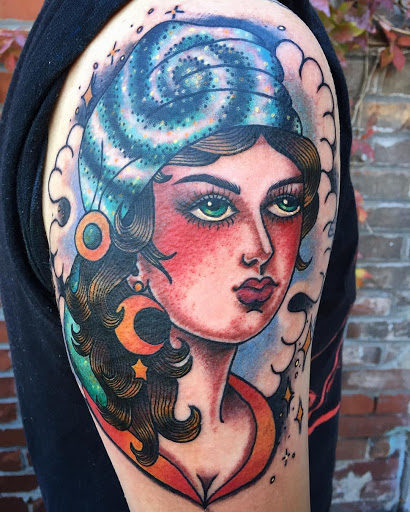 Explore rammstein tattoo ideas, creative tattoo ideas in Denver, available at Think Tank Tattoo