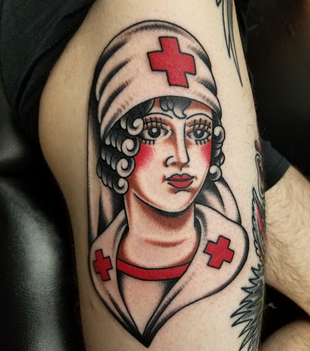 Explore electrical tattoos ideas, creative tattoo ideas in Cleveland, available at West Anchor Tattoo