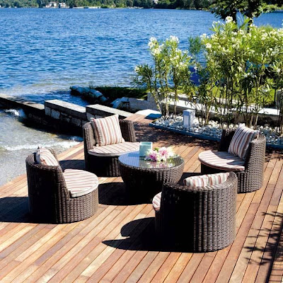 Mobilier de Jardin en Rotin à Chavanod