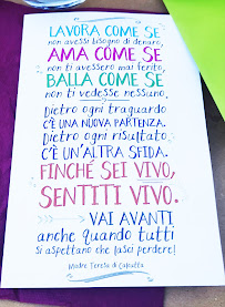 Menu du Osteria La Grangia à Dusino San Michele