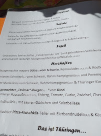 Berggasthof Charlottenhaus à Kühndorf menu
