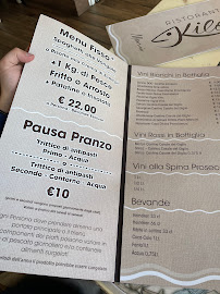 A Tutto Pesce à Anzio carte