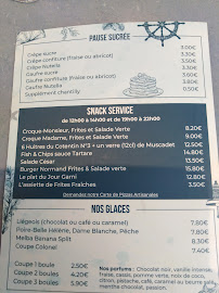 Menu du Le Hérel à Granville