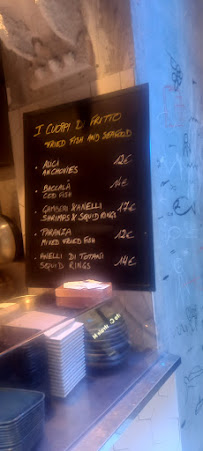 Carte du Bistrot Pedol à Milan