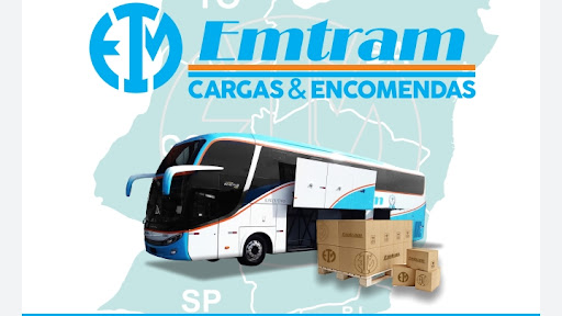 Logo da empresa - EMTRAM - Cargas e Encomendas