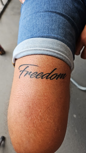 Explore bear sleeve tattoo ideas, creative tattoo ideas in Cape Coral, available at Raabery Ink Society