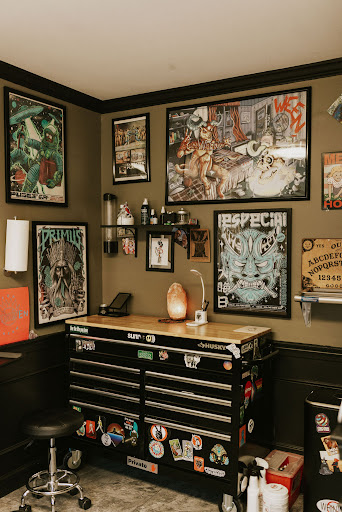 Explore half sleeve tattoo ideas for females, creative tattoo ideas in New Hartford, available at Earthbound Ink