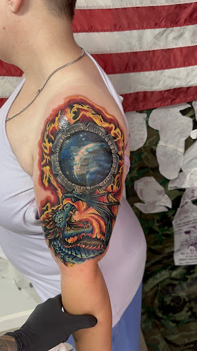 Explore one direction tattoo ideas, creative tattoo ideas in Conroe, available at Nicoles Tattoos and Piercings