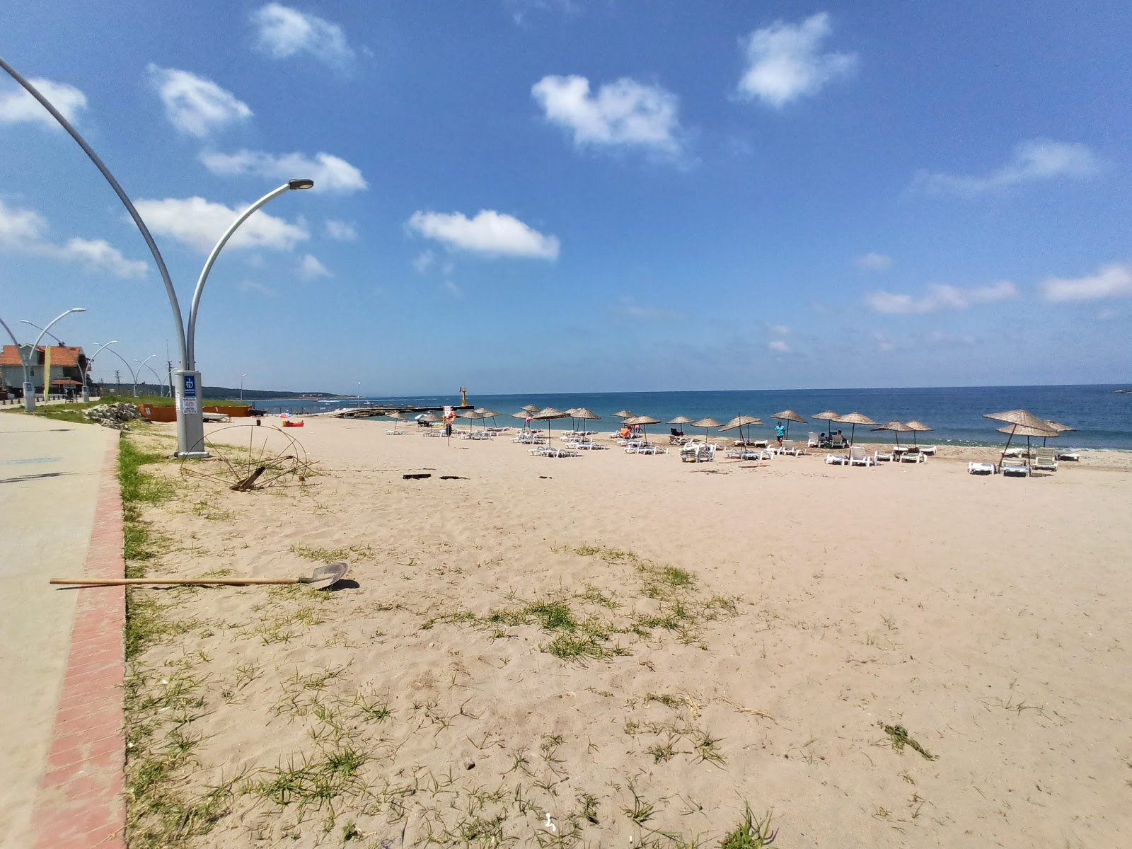 Cebeci Radio Plaj'in fotoğrafı turkuaz saf su yüzey ile