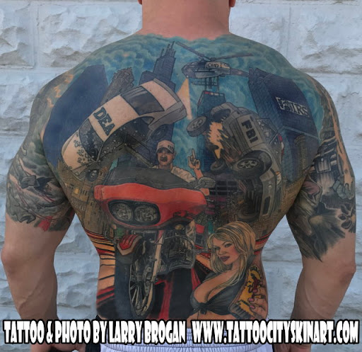 Explore rest in peace dad tattoo ideas, creative tattoo ideas in Lockport, available at Tattoo City by Larry Brogan