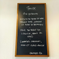 Le Relais de la Fontaine à Cros-de-Montvert menu