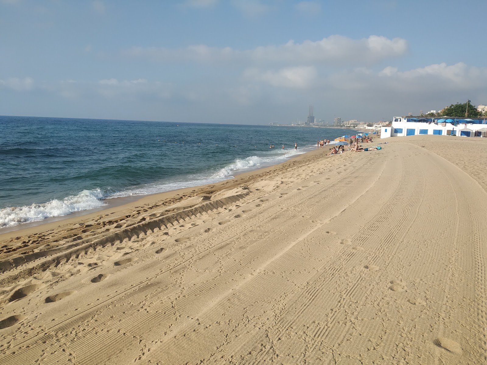Foto di Platja del Cristall con costa lunga e dritta
