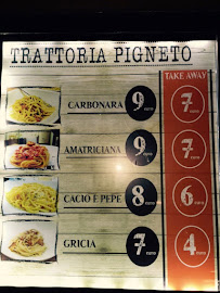 Trattoria Pigneto Roma à Rome menu