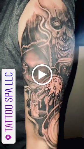 Explore massachusetts tattoo ideas, creative tattoo ideas in Amarillo, available at Tattoo Spa LLC