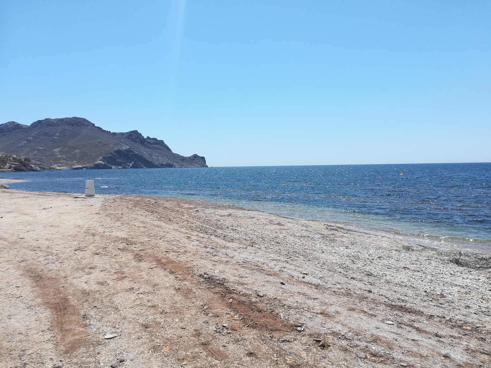 Foto de Playa de la Cola com long bay