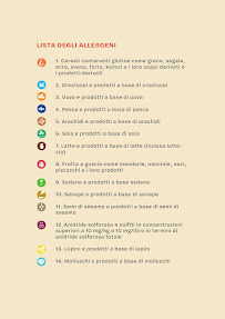 Pipa à Muro Leccese menu