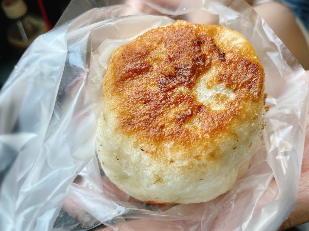 電子秤水煎包 的照片